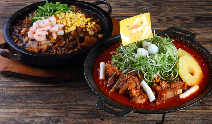 산내돌짜장면 대표 메뉴