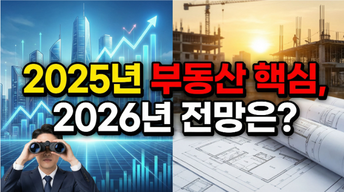 2026 부동산 시장 전망, 대한민국 부동산 동향, 2026 부동산 정책 변화, 정부 부동산 규제, 생활법률정보