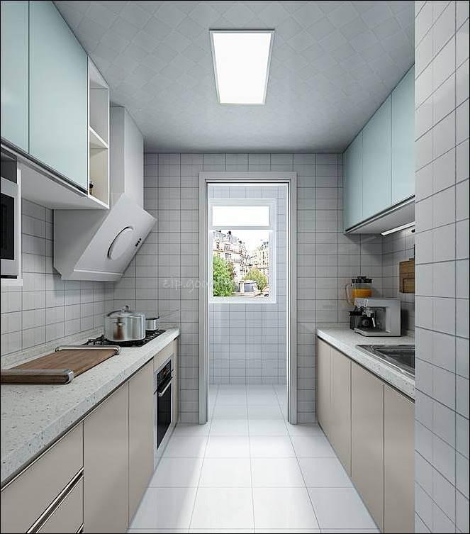 문에서-바라본-주방