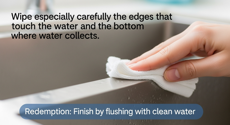 생활 물때&amp;#44; 꾸준히 관리하기