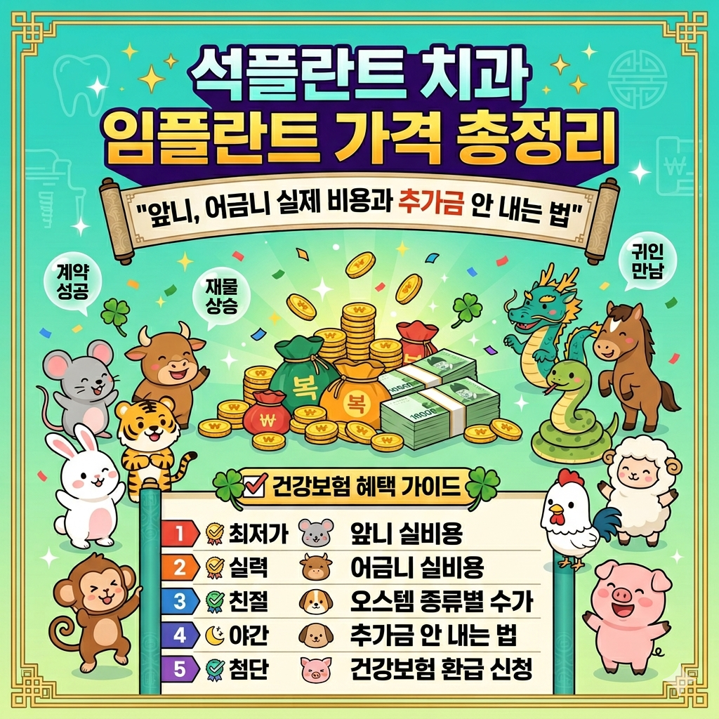 석플란트 치과 임플란트 가격