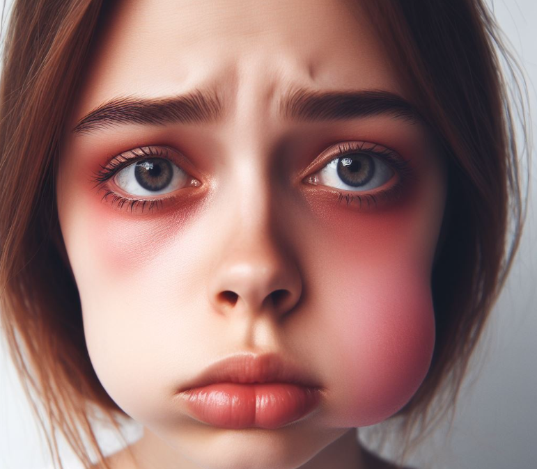 얼굴붓기 빨리 빼는법_얼굴부종 이미지