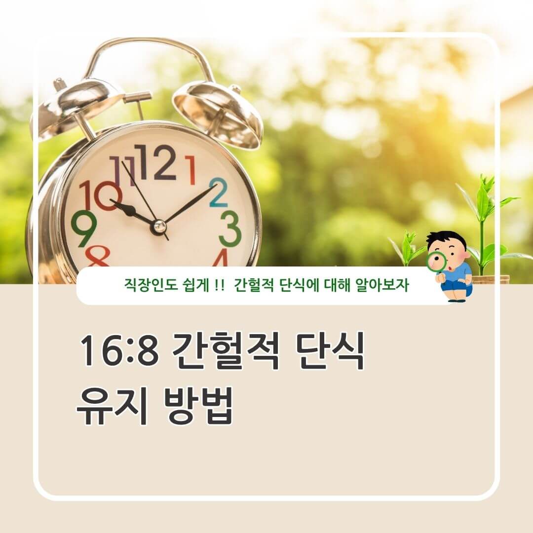 간헐적 단식