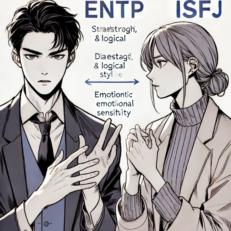ISFJ유형 ENTP유형