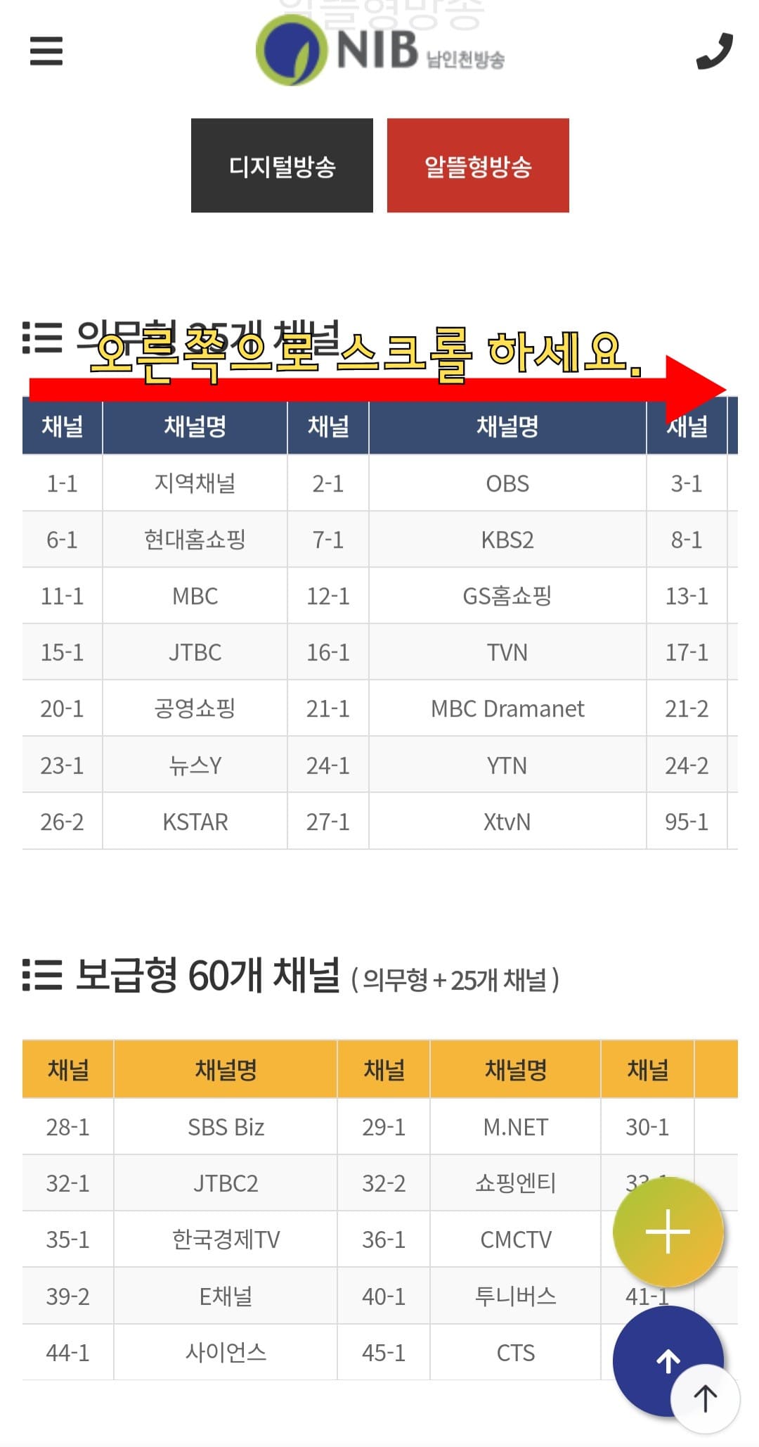 NIB남인천방송-편성표-및-채널번호-확인-방법-안내-그다음,-알뜰형방송을-이용하는-경우에는-기본적인-채널만-제공하는-서비스로,-의무형은-35개-채널,-보급형은-의무형에-25개-채널이-추가된-60개-채널,-경제형은-보급형에-22개-채널이-추가된-82개-채널로-구성되어-있는데요.