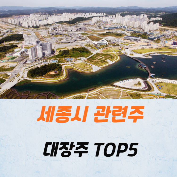 세종시 관련주 대장주 테마주 수혜주 TOP5