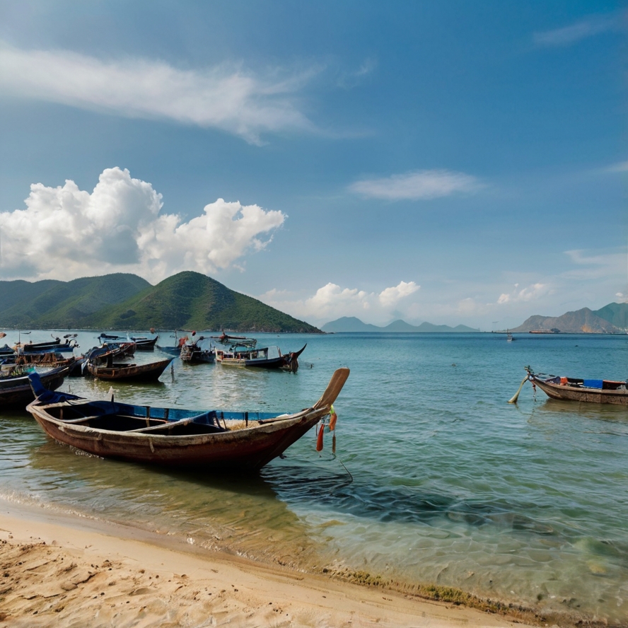 나트랑 해변 관련 이미지