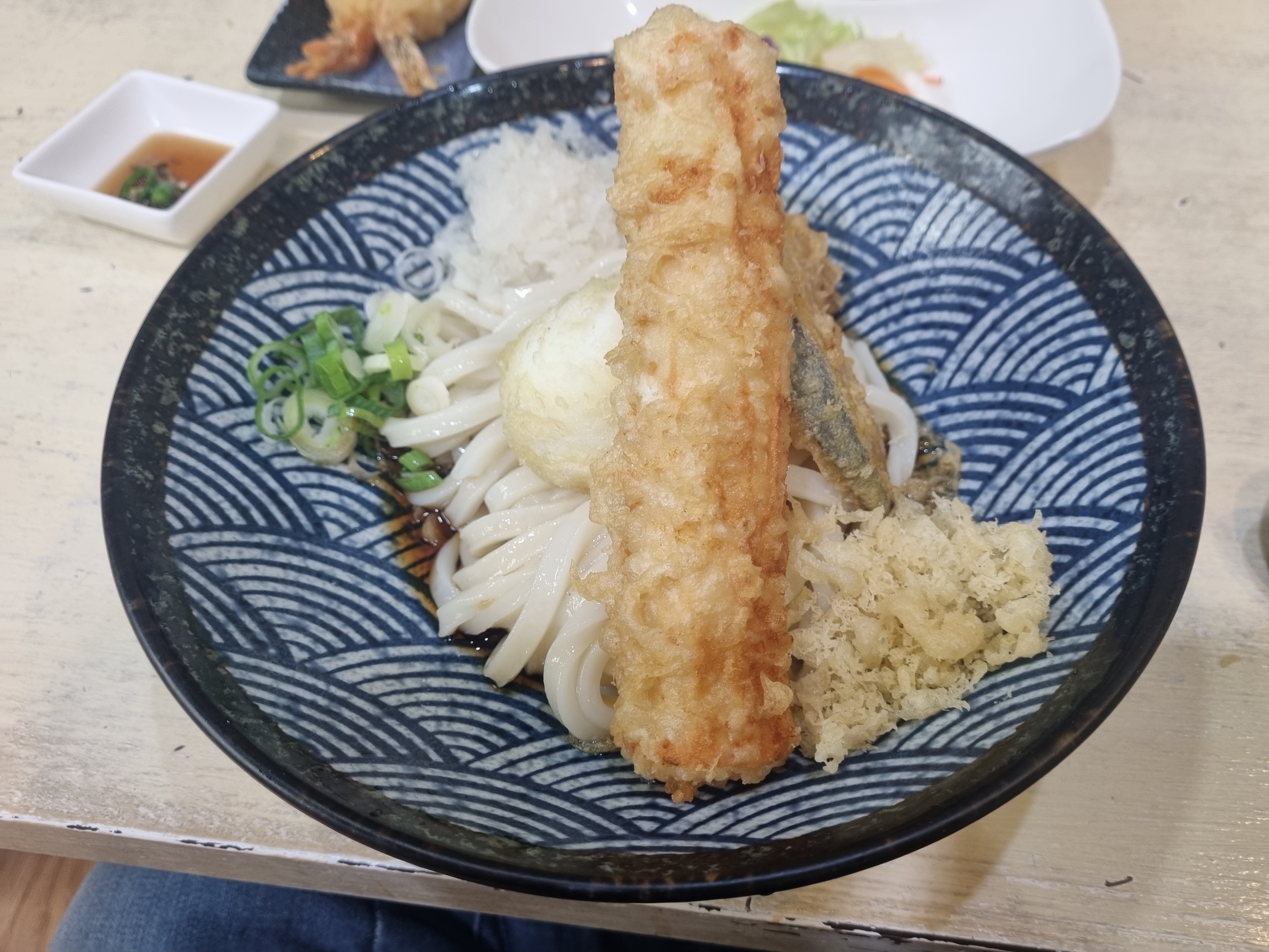 국물없는 우동 오뎅붓카케