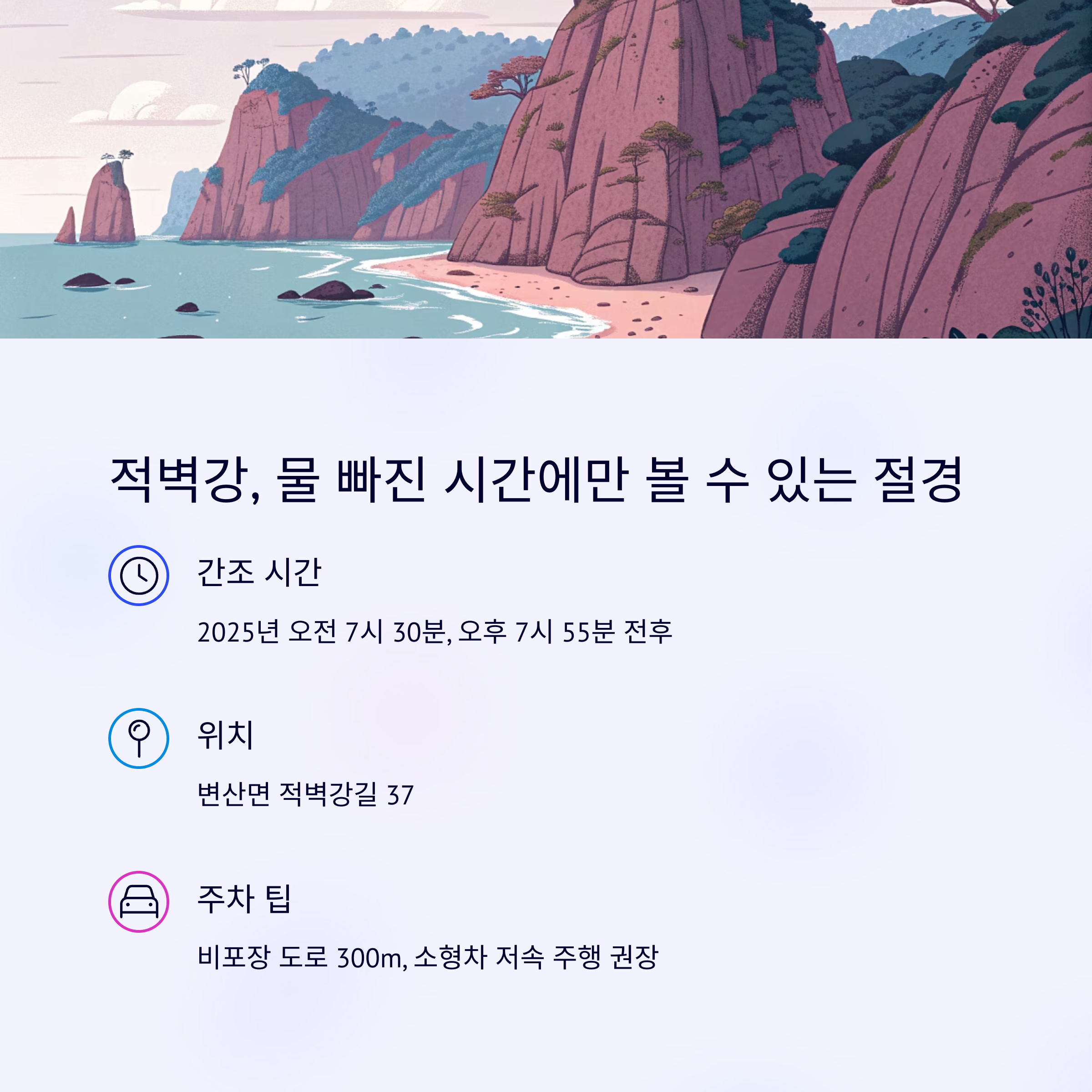 부안 유채꽃 명소와 적벽강 완벽 여행 가이드