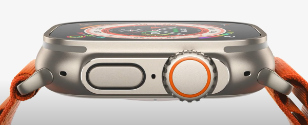 티타늄재질과 사파이어 크리스탈 액정의 애플워치 울트라