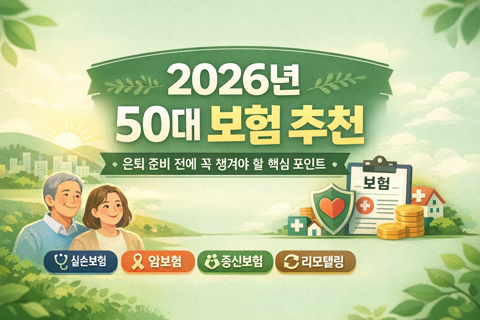 50대 보험 추천