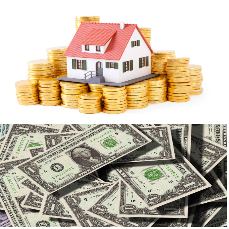 집과 돈사진