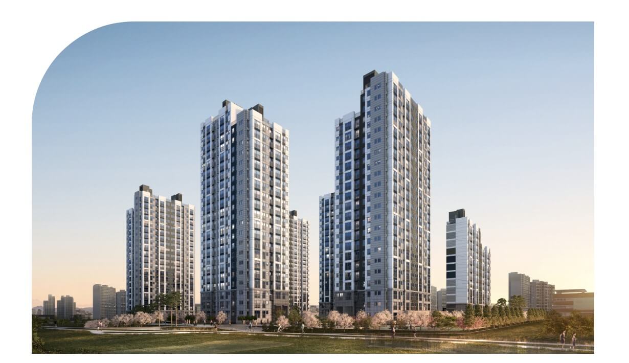 서산 테크노밸리 우미린 조감도