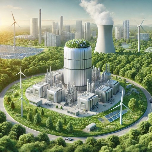 소형모듈원자로 사진