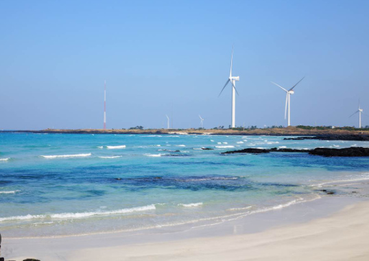 제주도 김녕 해수욕장