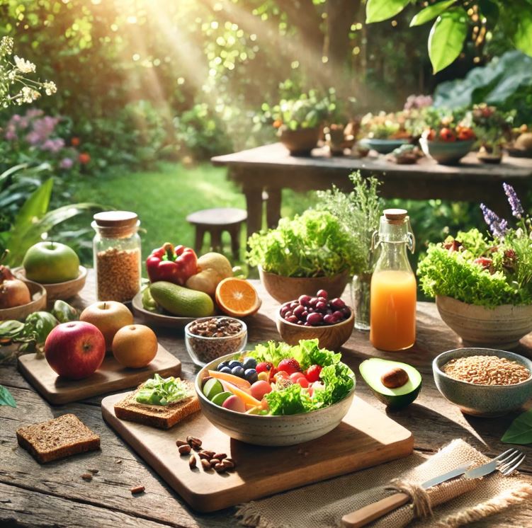 균형잡힌 식단 사진