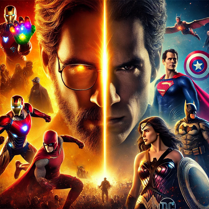 마블 vs DC : 슈퍼 히어로 영화의 차이점