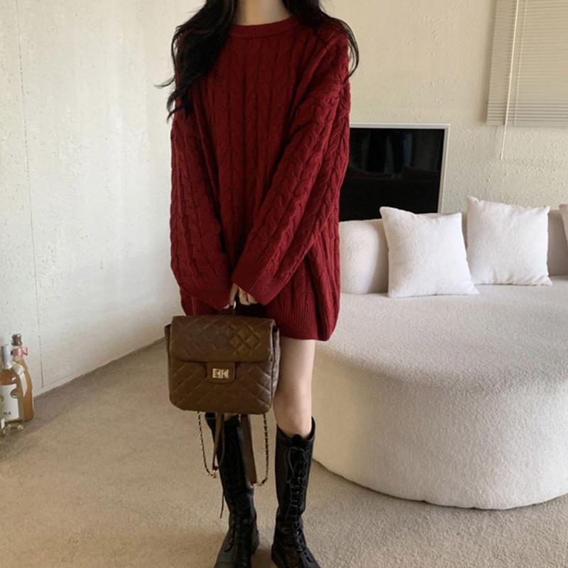 키작녀원피스 크리스마스파티룩 빅사이즈니트원피스