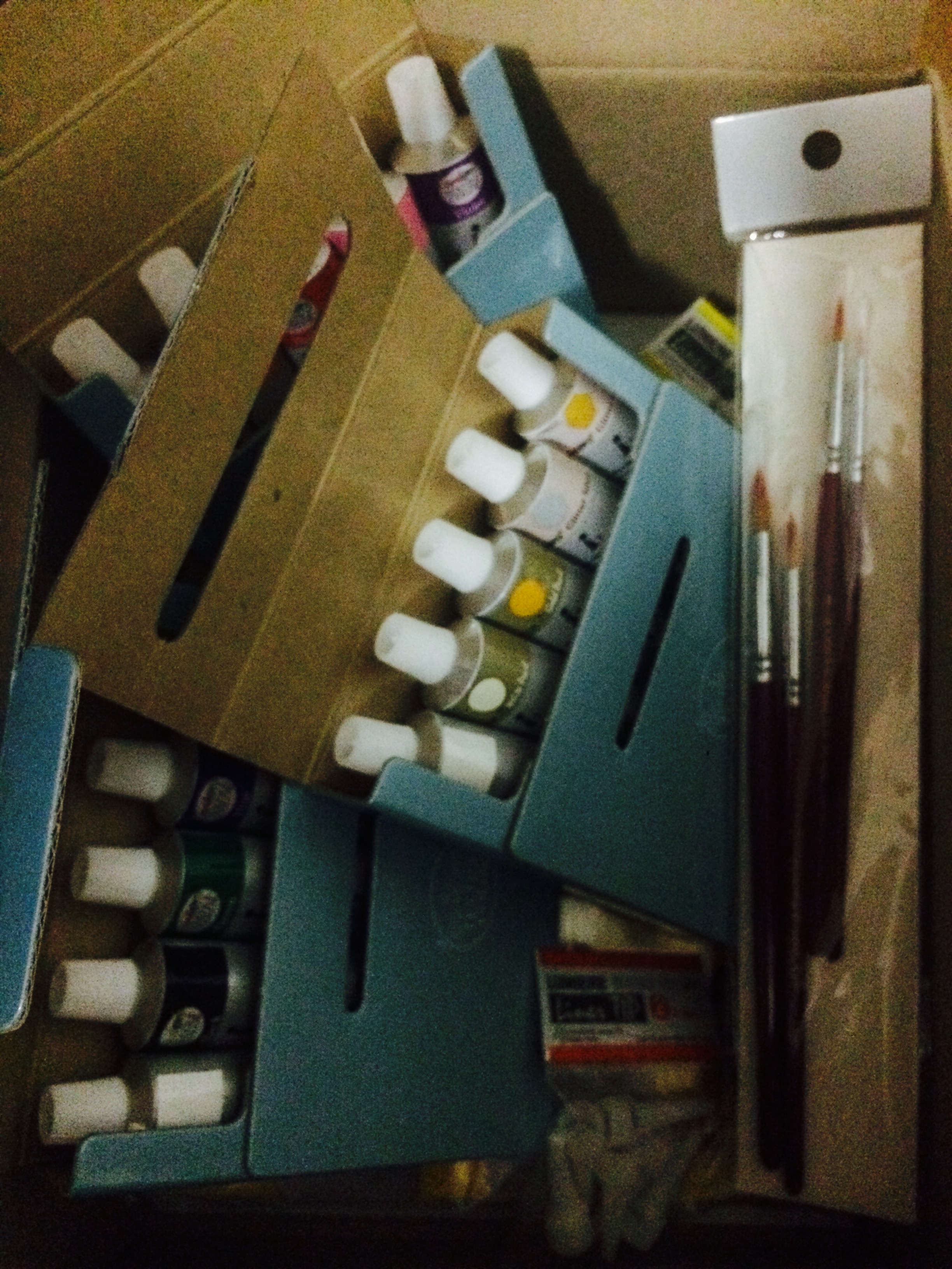 핸드페인팅 물감