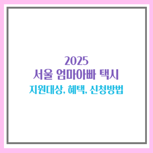 서울엄마아빠택시