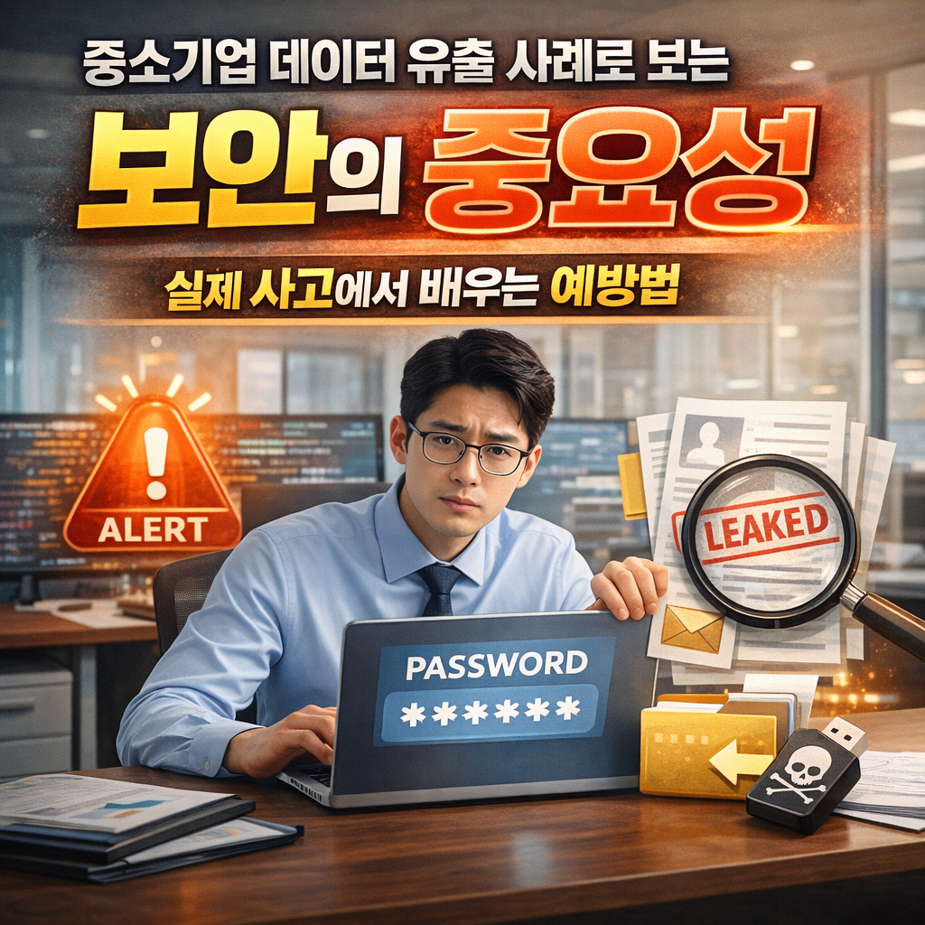 중소기업 데이터 유출 사례로 보는 보안의 중요성 &ndash; 실제 사고에서 배우는 예방법