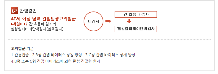 간암검진 40세이상