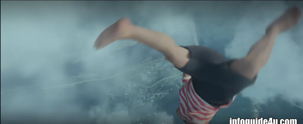 꿈 속에서 추락하는 봉석이