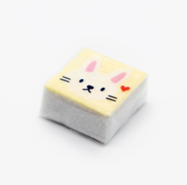 토끼 백설기떡