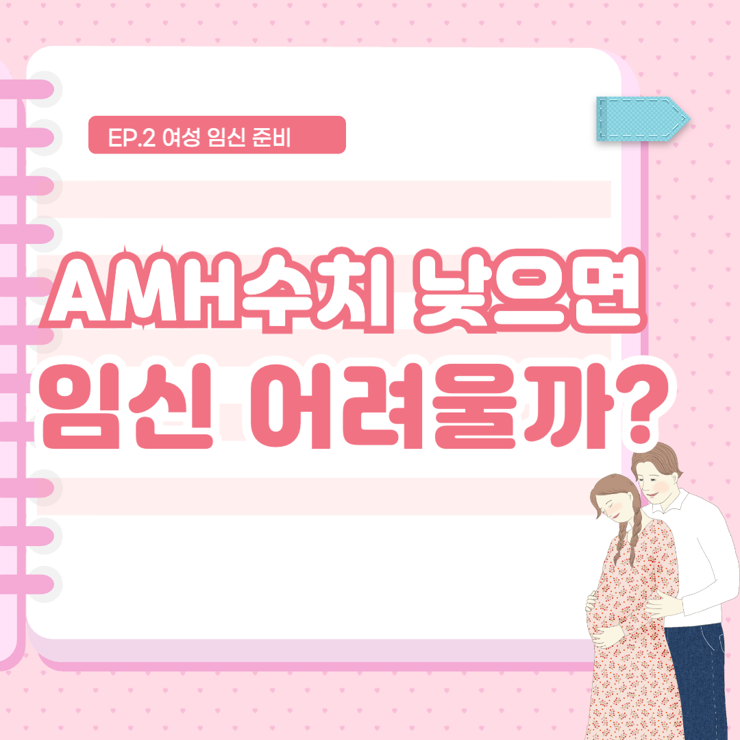 AMH 수치(난소 나이 검사) 낮으면 임신 어려울까?