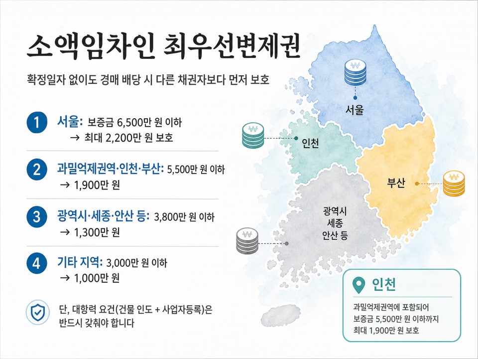 6소액임차인 최우선 변제권
