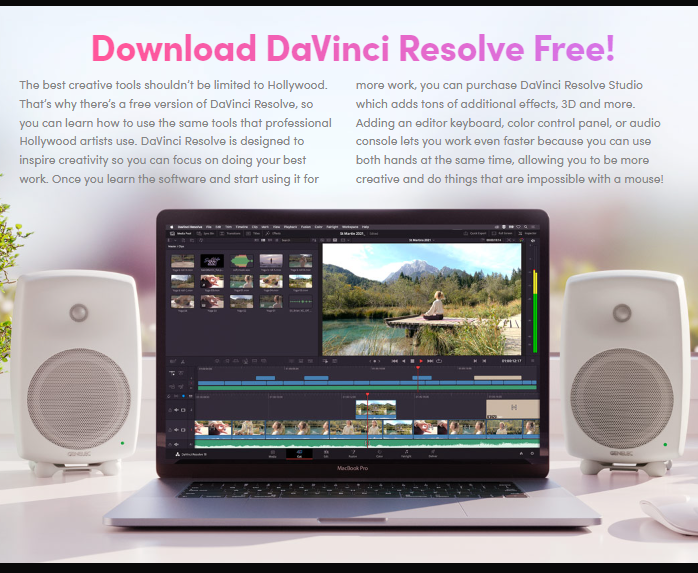 다빈치 리졸브 실행하기