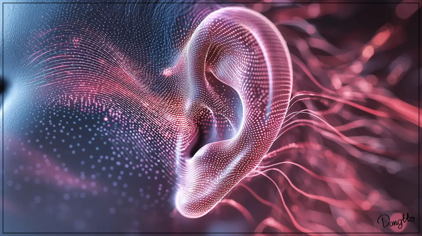 귀에서-소리가-혈류로-인해-발생한-모습을-표현한-사진