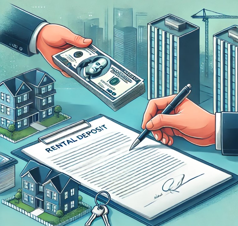 전세 계약 관련 보증금 사진