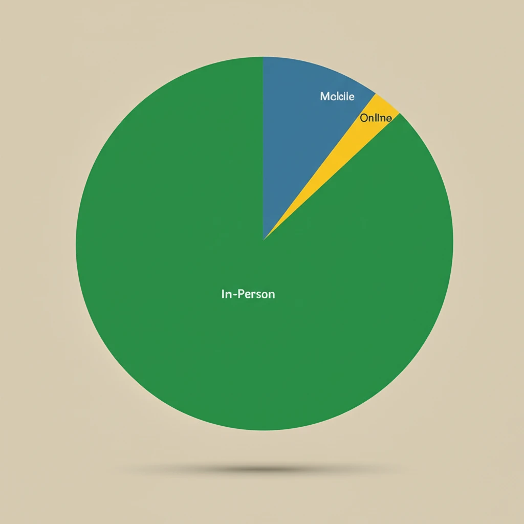 LH 울산호계2, 접수 방식별 희비교