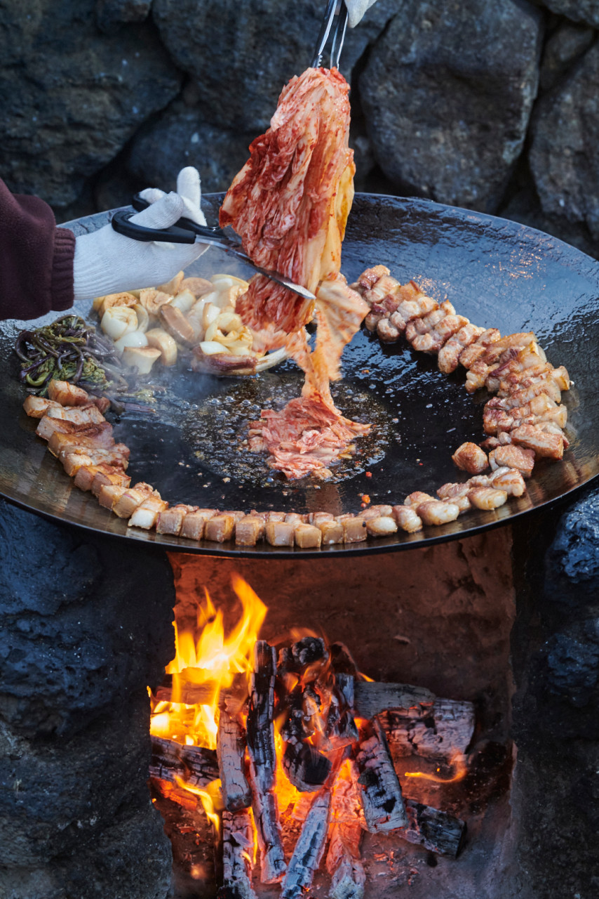 제주 산방산 돗통