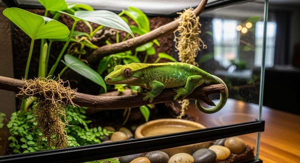도마뱀 초보자가 알아야 할 환경 조건 (습도, 채광, 장비 세팅) 관련 사진