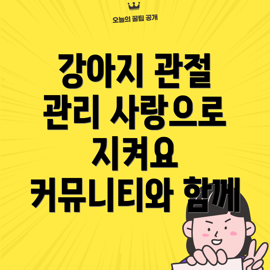 반려동물 관절염