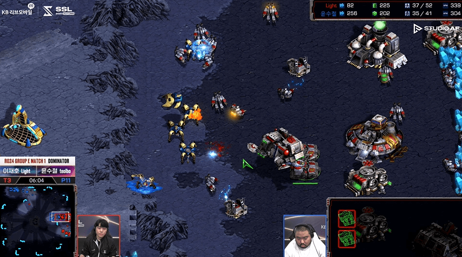 SSL 스타리그 24강 E조 1경기 드랍2