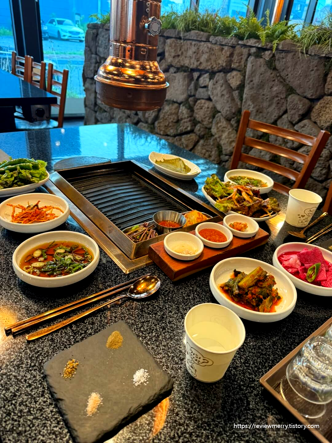 기본 반찬 세팅