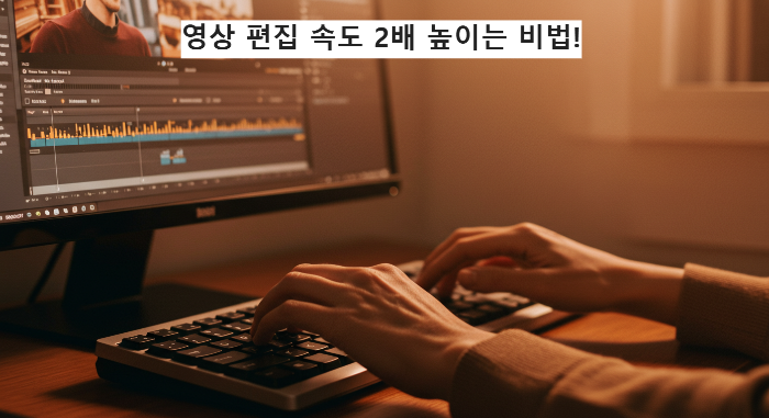 프리미어 프로 단축키 총정리: 영상 편집 속도 2배 높이는 비법!
