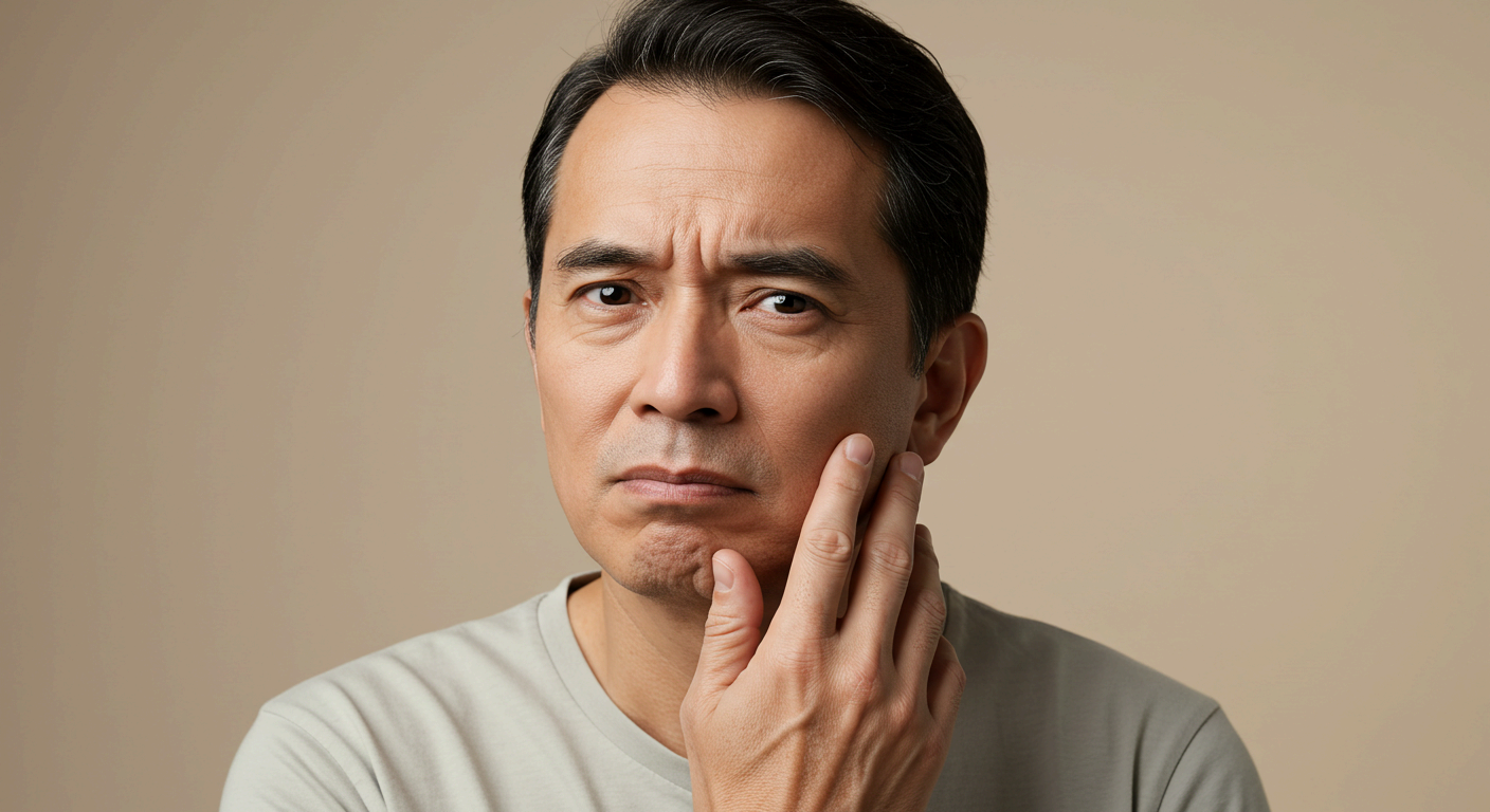 갑자기 한쪽 얼굴이 굳었다면, 구안와사를 의심해보세요.