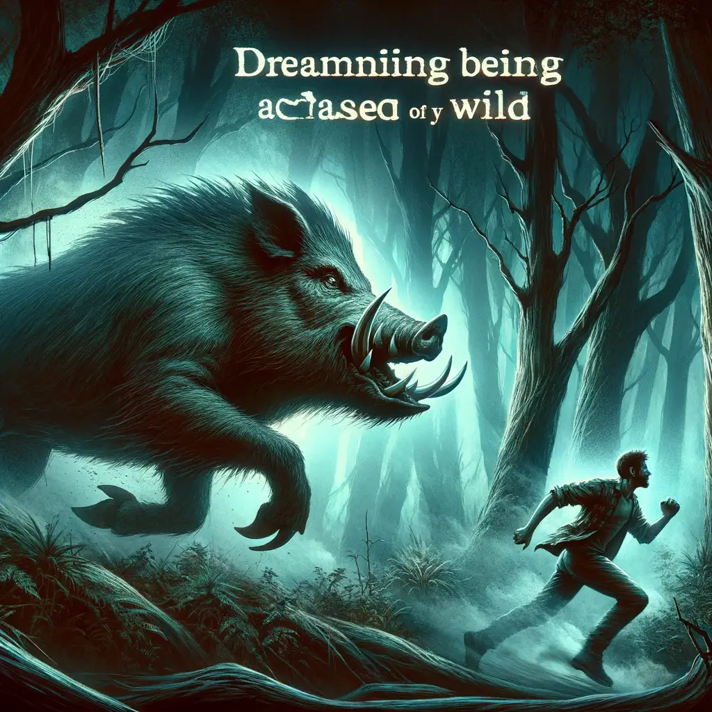 멧돼지한테 쫓기는 꿈 해몽