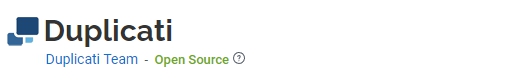 Duplicati