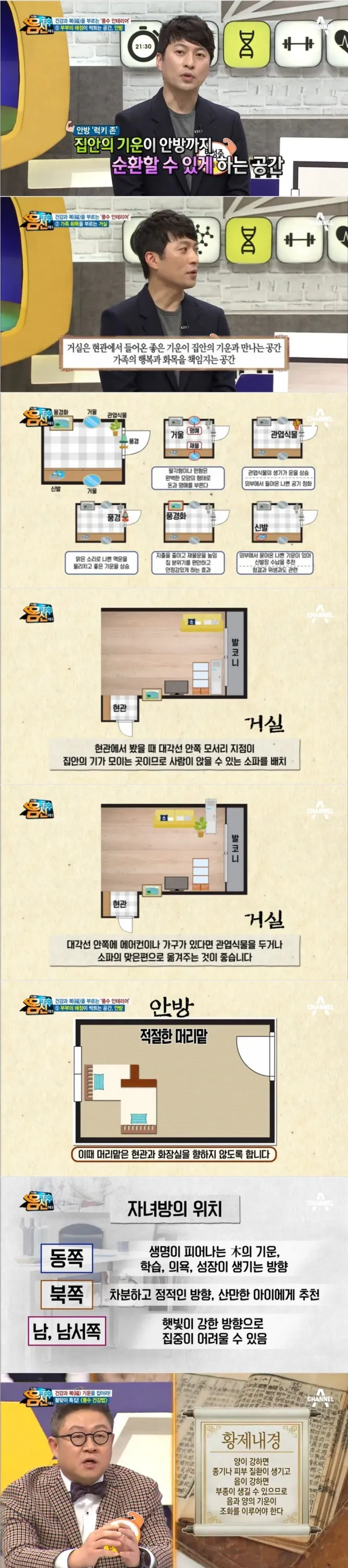 풍수지리 거실 시계 위치와 의미_1