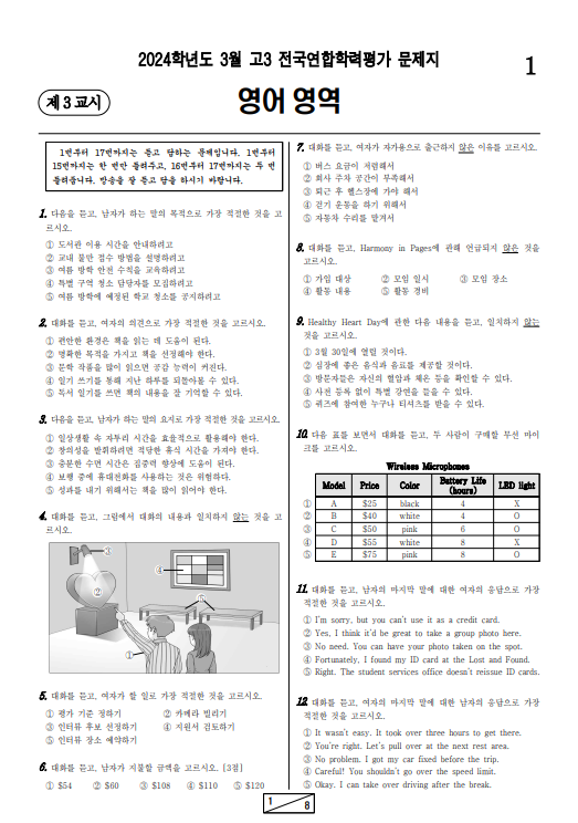 2024년-3월-고3-3월-영어-모의고사-기출문제1