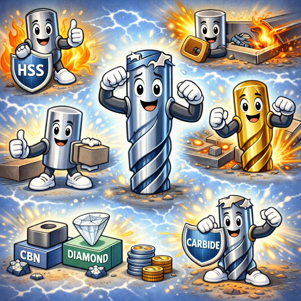 🛠️공구 재료는 왜 중요할까? 절삭 성능을 결정하는 핵심 요소
