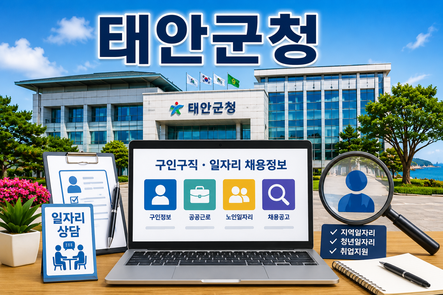 태안군청 구인구직 바로가기|태안 일자리 채용정보 쉽게 찾는 방법 관련 사진