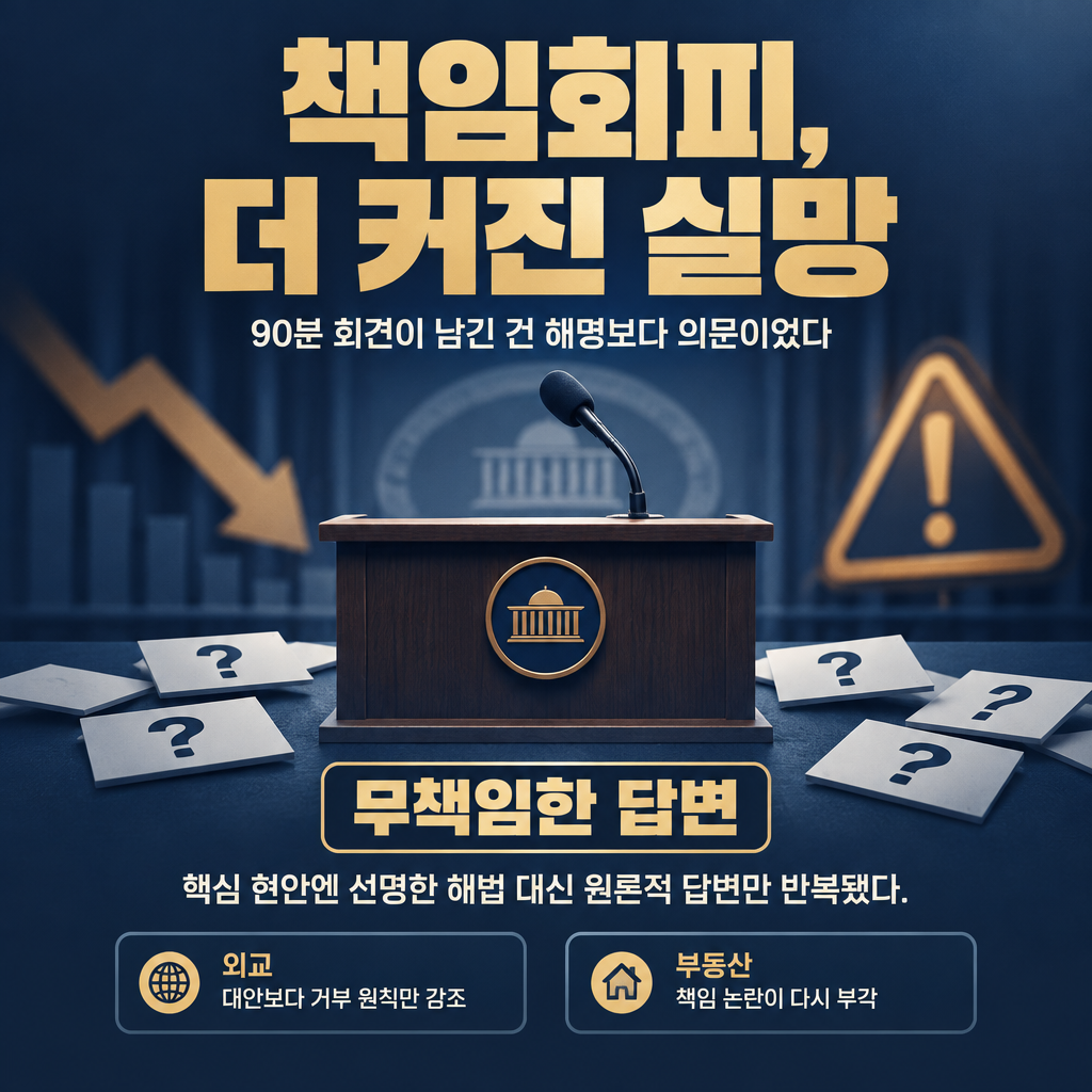 책임회피, 더 커진 실망