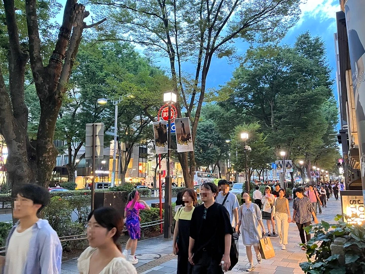 도쿄 하라주쿠 오모테산도