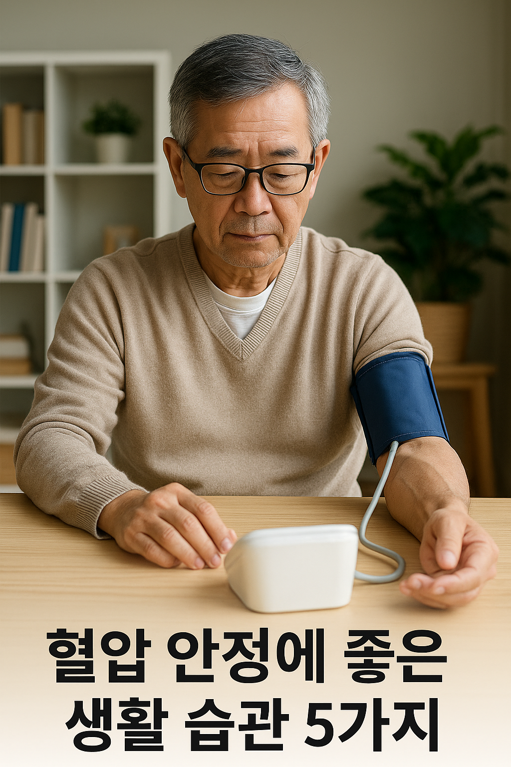 60대 집 혈압 측정